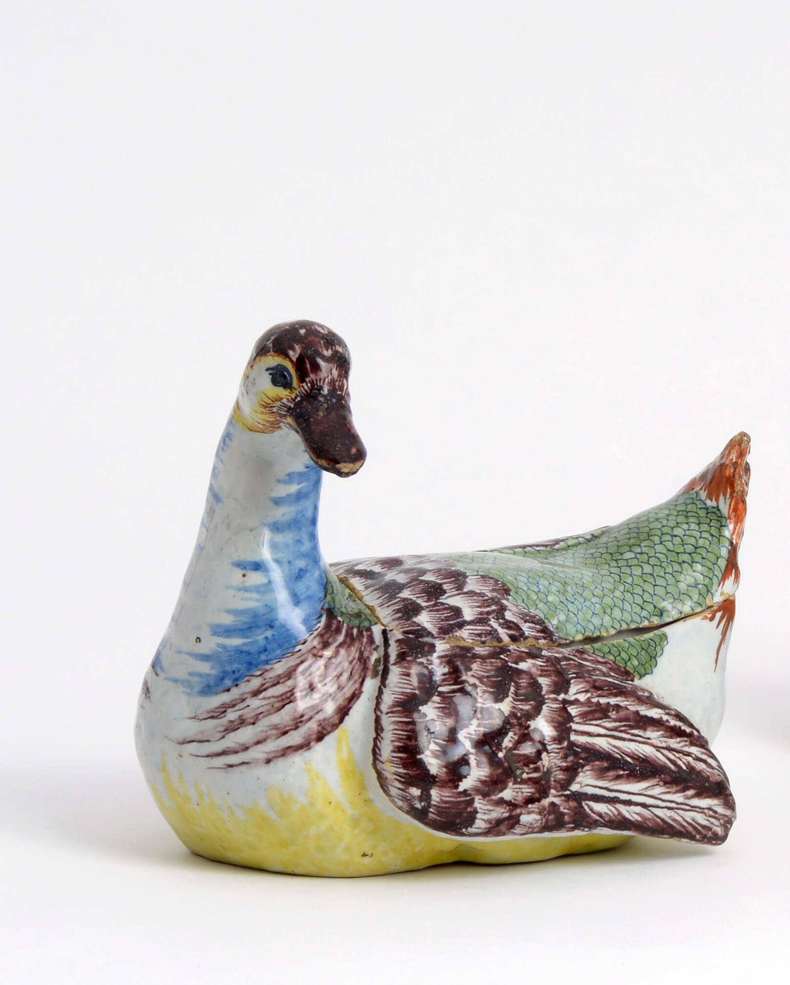Aronson Antiquairs polychrome duck